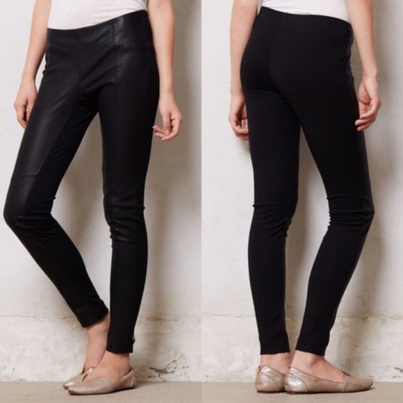 Anthropologie Pants - La Fée Verte Faux Leather Leggings | Anthropologie